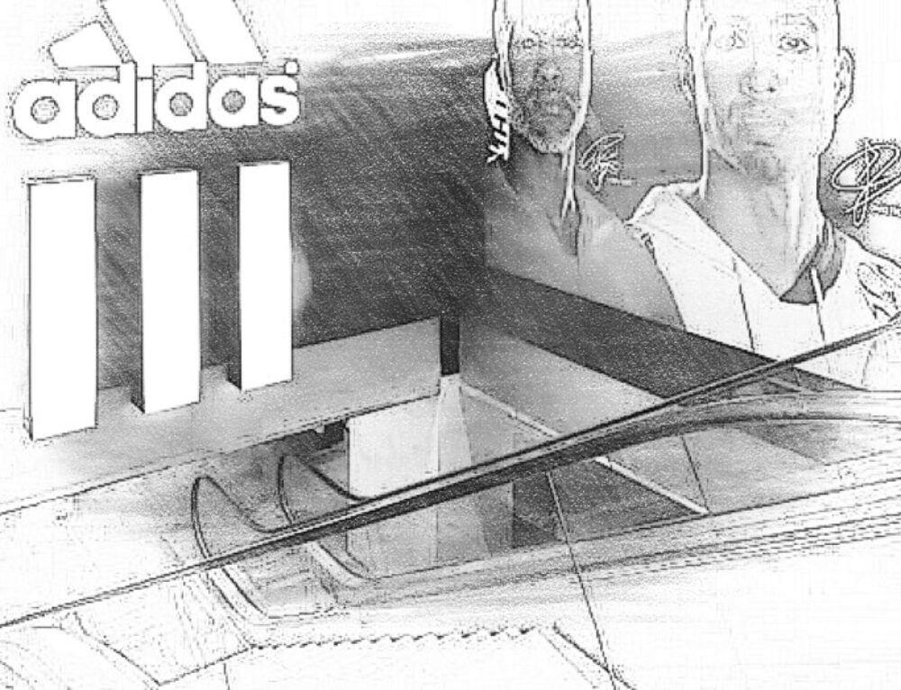 Дымозащитные шторы в супермаркете Adidas